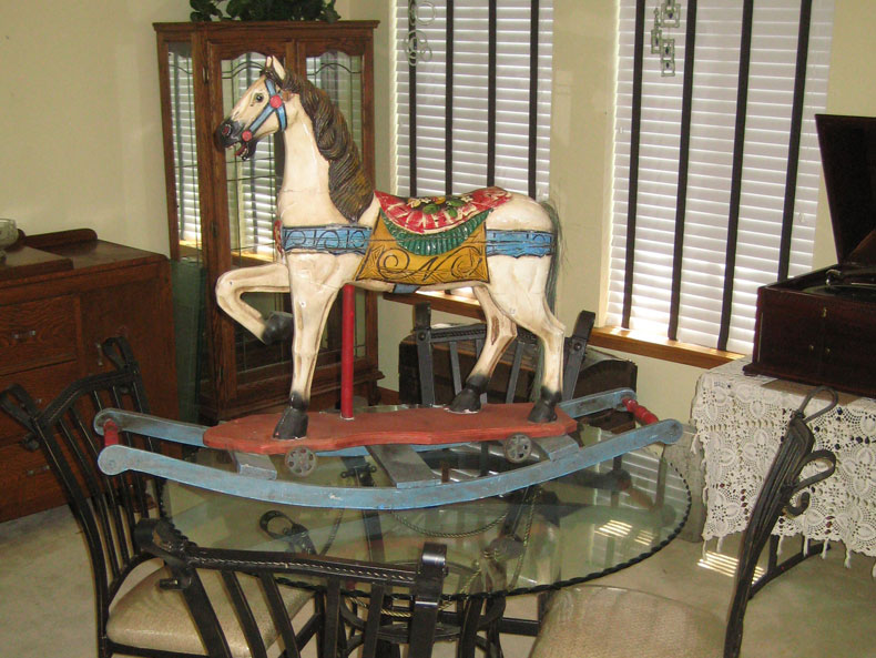 Image of times for sale at an estate sale in San Diego.