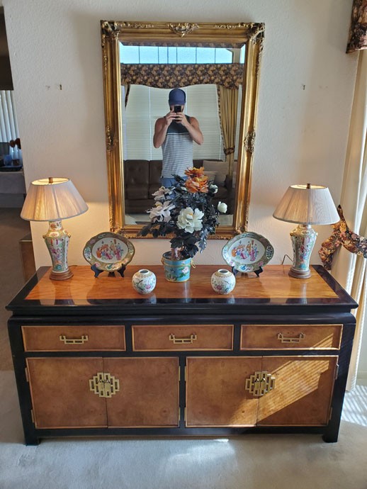 Image of times for sale at an estate sale in San Diego.