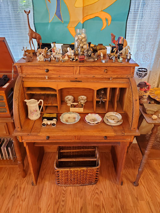 Image of times for sale at an estate sale in San Diego.