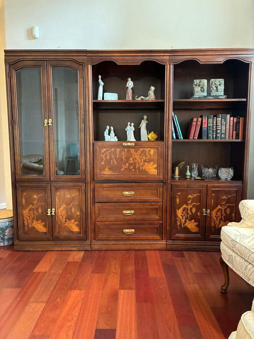 Image of times for sale at an estate sale in San Diego.